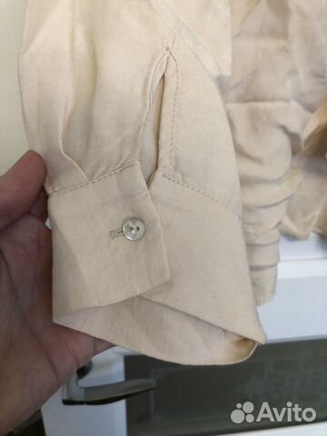 Рубашка льняная zara Рубашка льняная zara