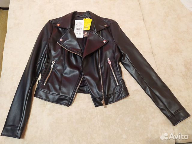 Стильная новая косуха из кожи Стильная новая косуха из кожи