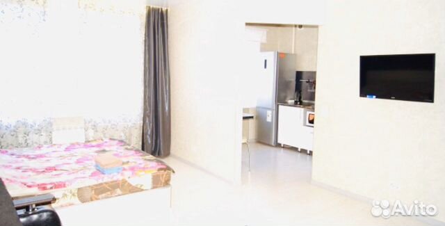 

Квартира-студия, 33 м², 2 кровати
