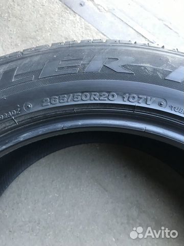 265 50 20 Bridgestone Dueler HP 92A 107V 265 50 20 Bridgestone Dueler HP 92A 107V