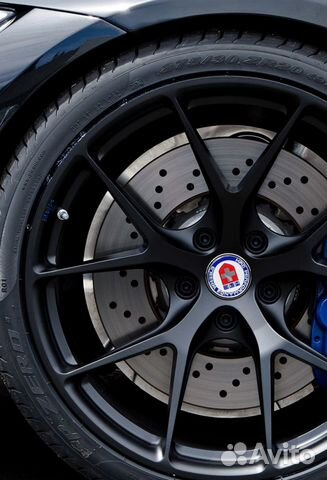 Реплика HRE P101 черный матовый R19 5-114.3
