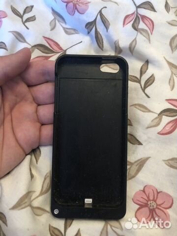 Внешний зарядный блок для iPhone 5, 5S, 5C, Se