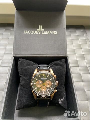 Наручные Мужские Часы Jacques Lemans Наручные Мужские Часы Jacques Lemans