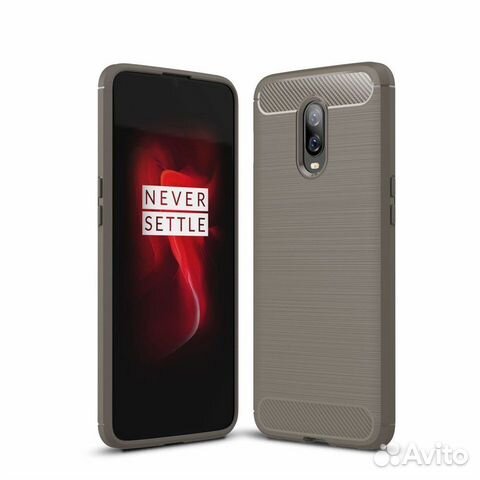Чехол Carbon для OnePlus 6T (серый) Чехол Carbon для OnePlus 6T (серый)