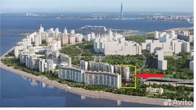 1-к квартира, 35.9 м², 2/15 эт.