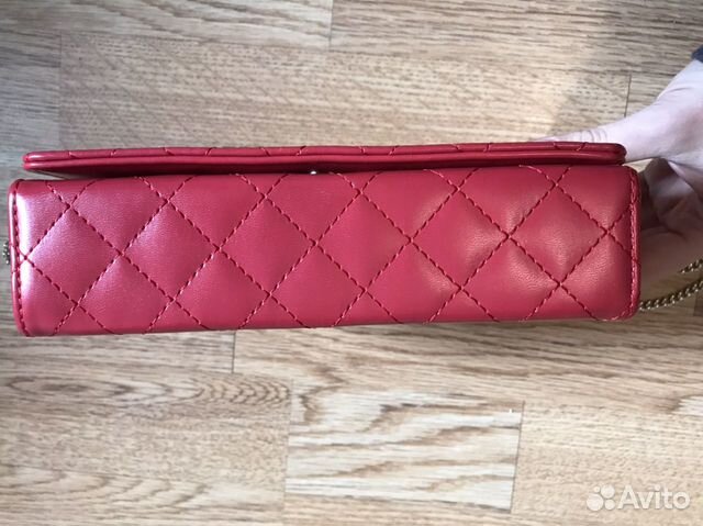 Сумка клатч Love Moschino оригинал красная