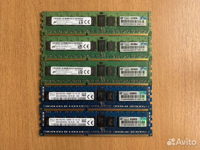 Память HP 8gb PC3-14900R ECC Reg 731761-B21