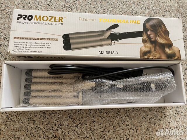 Плойка пятиволновая ProMozer 6618-5 Плойка пятиволновая ProMozer 6618-5