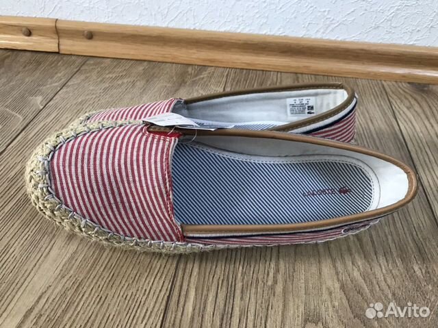 Lacoste - новые слипоны 36/37 рр Lacoste - новые слипоны 36/37 рр