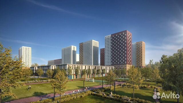 1-к квартира, 41.3 м², 16/25 эт.