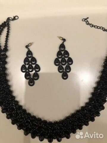 Ожерелье и серьги