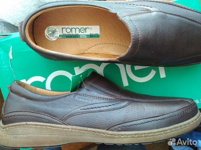 Туфли мужские новые Romer 40 раз натур кожа Туфли мужские новые Romer 40 раз натур кожа