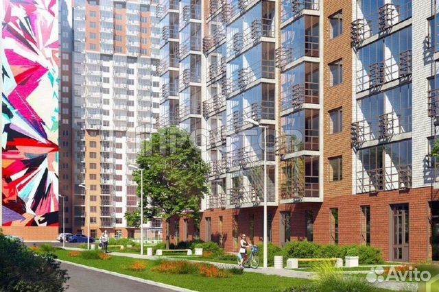 3-к квартира, 76.6 м², 20/25 эт.