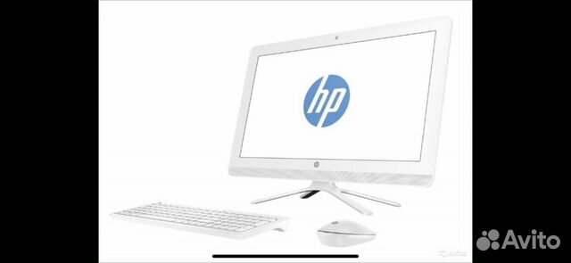 Моноблок HP 22-b062ur белый