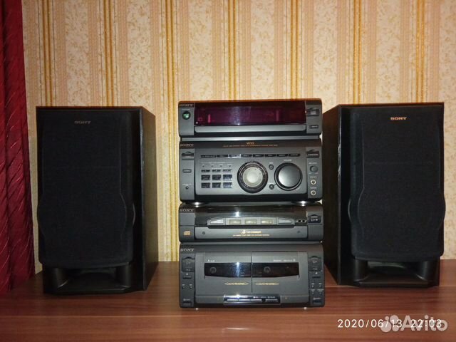 Музыкальный Hi-FI центр sony MHC-W55