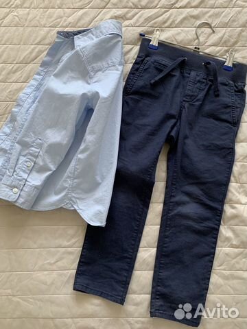 Рубашка H&M брюки Gap