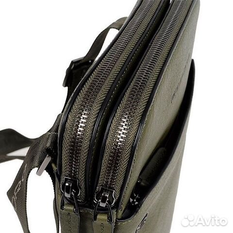 Сумка Piquadro Black Square зеленая Сумка Piquadro Black Square зеленая