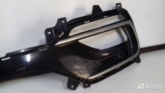 Накладка на бампер передняя левая Hyundai Santa Fe