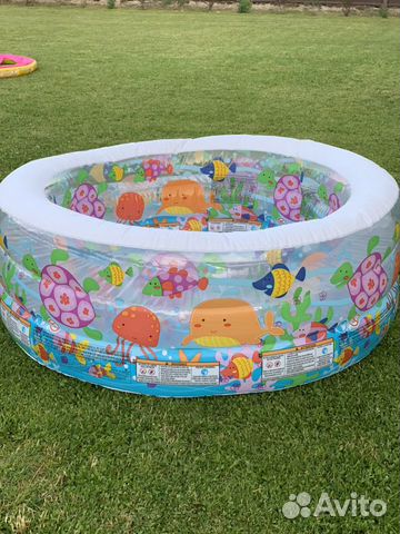 Бассейн Детский надувной интекс