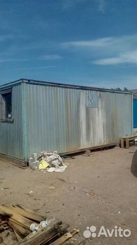 Металлическая бытовка. Вагончик для проживания Металлическая бытовка. Вагончик для проживания