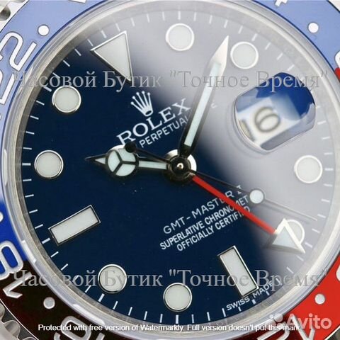 Часы Rolex GMT-Master Batman Pepsi (40202)