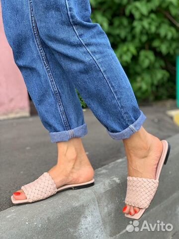 Шлепанцы bottega veneta женские