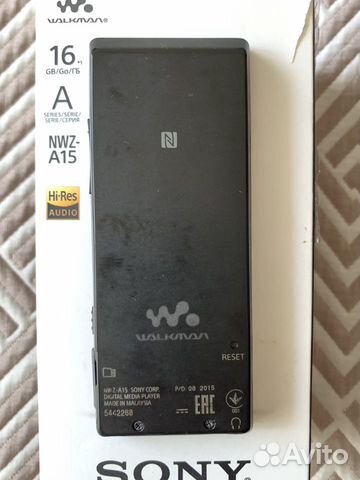 Плеер Sony NWZ-A15 и наушники sony XBA-A1 Плеер Sony NWZ-A15 и наушники sony XBA-A1
