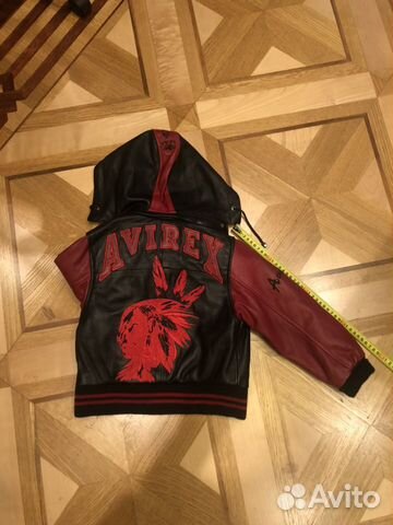 Куртка кожаная детская, Avirex. Оригинал