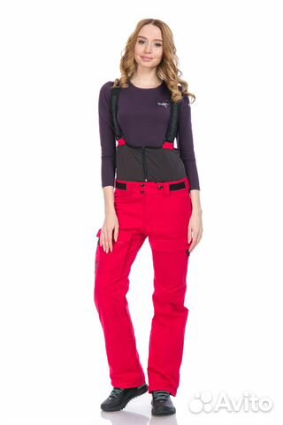 Женские горнолыжные Штаны Running River Малиновый