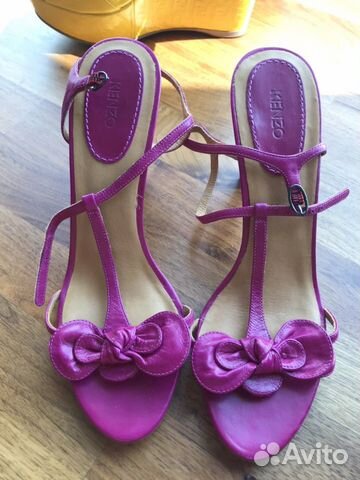 Босоножки Kenzo Италия 40 р., оригинал, как новые