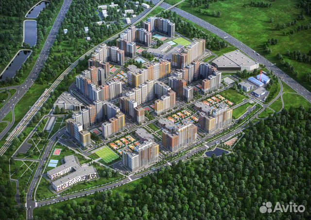 2-к квартира, 42.2 м², 22/23 эт.