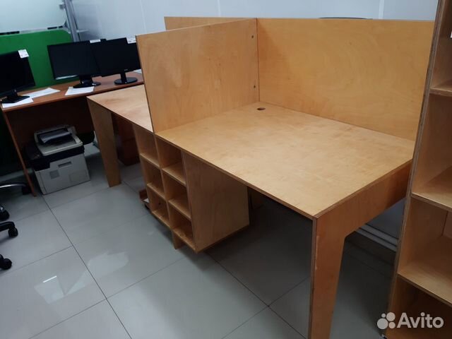 Стол для 2х сотрудников, офисный стол Стол для 2х сотрудников, офисный стол