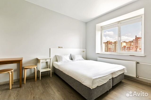 

Квартира-студия, 29 м², 2 кровати