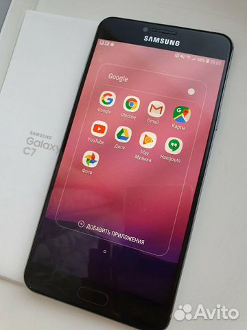 Телефон Samsung Galaxy C7