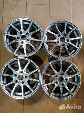 Диски бу литые R15 LU на Volkswagen Skoda