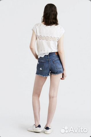 Шорты 501 High Rise Shorts Levi’s женские