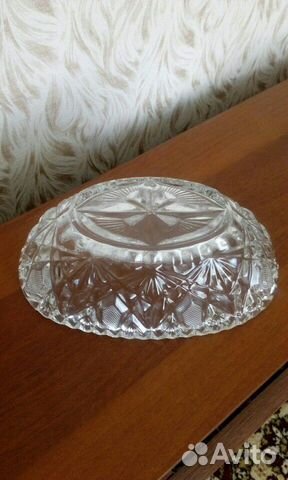 Салатник из хрусталя СССР Салатник из хрусталя СССР