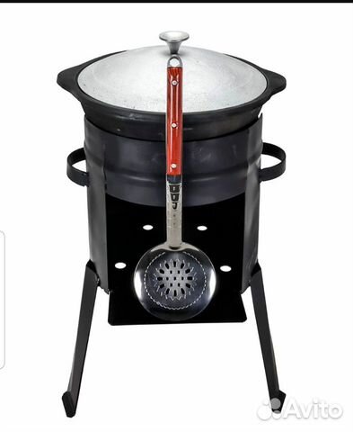 Казан 10л+учаг+шумовка
