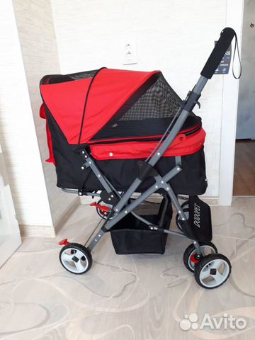 Коляска для собак и кошек до 25 кг