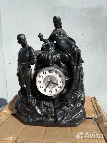 Часы статуэтка Хозяйка Медной горы