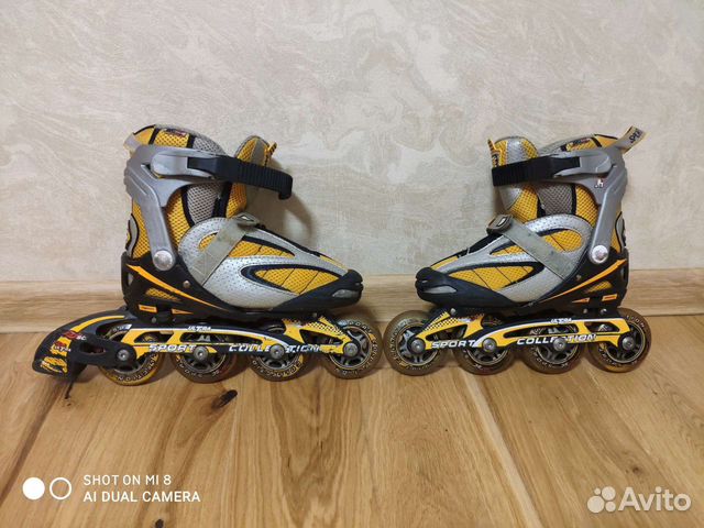 Коньки роликовые. Раздвижные. 33-36 р