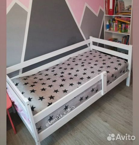 Кроватка Софа детская белая 2С