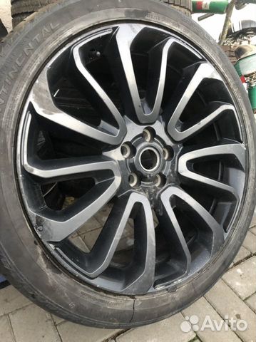 Оригинальный диск с резиной Рендж Ровер