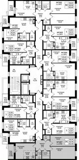 3-к квартира, 60.5 м², 13/17 эт.