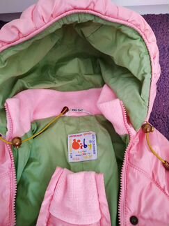 Комбинезон демисезонный утеплённый размер 86