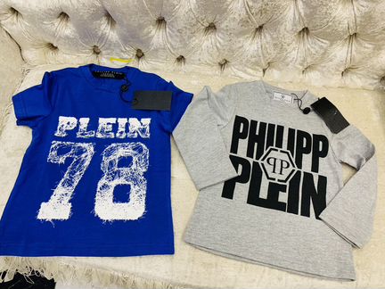 Футболки и лонгслив Philipp Plein 1-2 года