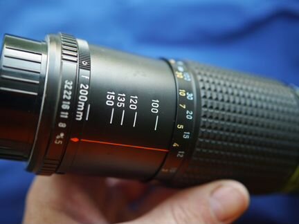 SMC pentax M 80-200 mm f4,5 телевик