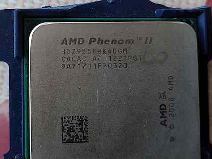 Процессор amd phenom X4 955 black edition
