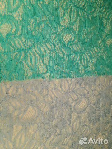 Ткань отрез кружево Франция