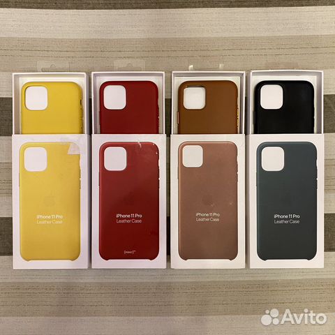 Оригинальные кожаные чехлы на iPhone 11Pro